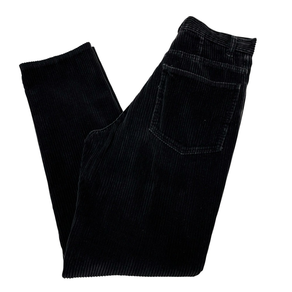 Vintage‎ EXP Express Y2K Corduroy Pants Womens 5/6L Blue Wide Wale High Rise